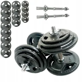 hantle-zeliwne-2x30kg-gryf-talerze-zestaw-60kg