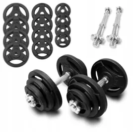 hantle-zeliwne-2x20kg-gryf-kierownica-zestaw-40kg