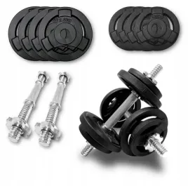 hantle-zeliwne-2x10kg-gryf-kierownica-zestaw-20kg