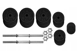 hantle-zeliwne-2x45-kg-gryf-talerze-zestaw-90kg