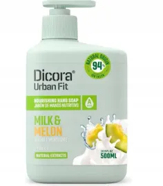 dicora-urban-fit-mydlo-do-rak-mleko-melon-500-ml