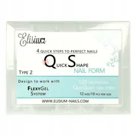 elisium-quick-shape-nail-form-type2-120-sztuk