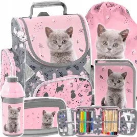 zestaw-szkolny-5-elementowy-tornister-dla-dziewczyny-kotek-brytyjski-paso