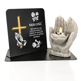 statuetka-z-dedykacja-na-grob-i-lampion-dlonie-led