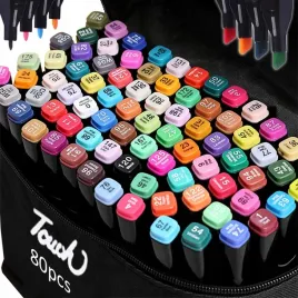 markery-alkoholowe-zestaw-80-szt-dwustronne-mazaki-flamastry-pisaki-torba