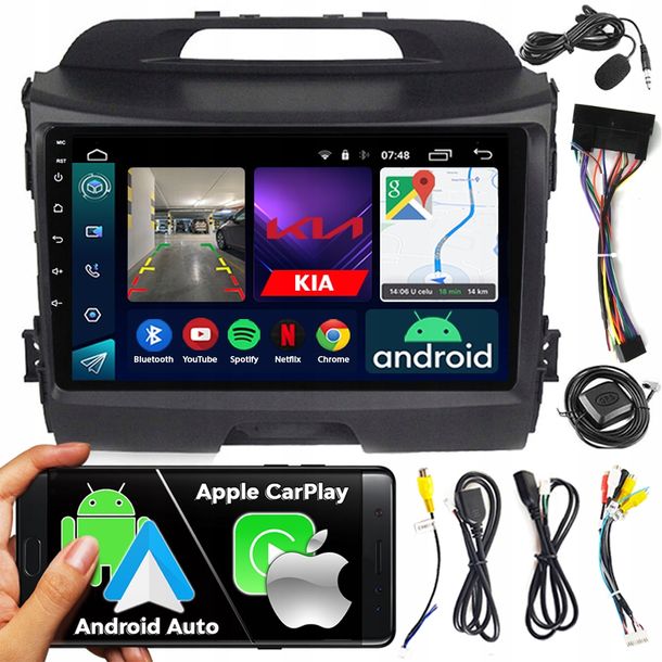 RADIO SAMOCHODOWE 2DIN NCS RS-305 KIA SPORTAGE 3 III 2010-2015 ANDROID