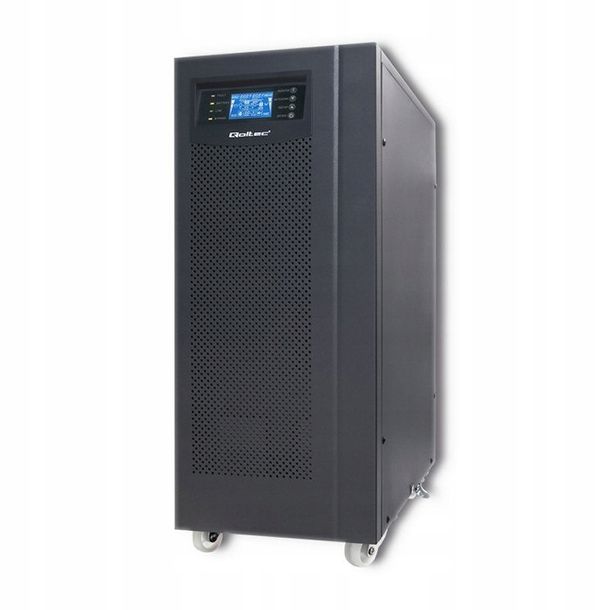 Qoltec Zasilacz awaryjny UPS On-line | Pure Sine Wave | 10kVA | 8kW | LCD |