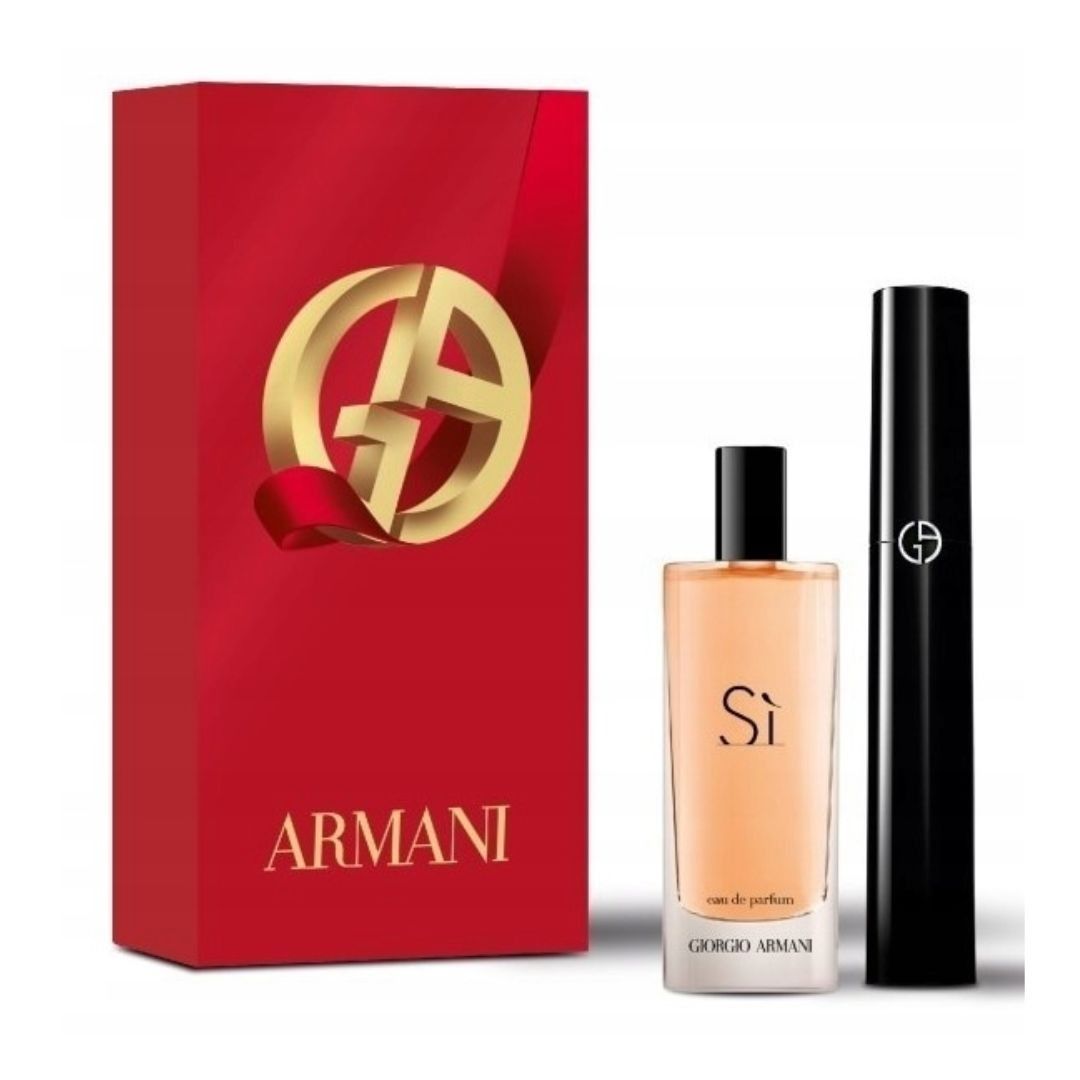 giorgio armani si woda perfumowana 15 ml   zestaw