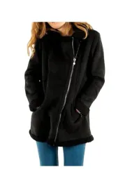 kurtka-damska-le-temps-des-cerises-orchy-czarna-sherpa