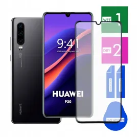 3x-szklo-hartowane-do-huawei-p30-na-telefon-pelne-caly-ekran-9h-5d