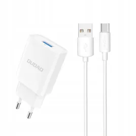 ladowarka-sieciowa-dudao-a4eu-usb-a-2-1a-biala-kabel-usb-a-usb-c