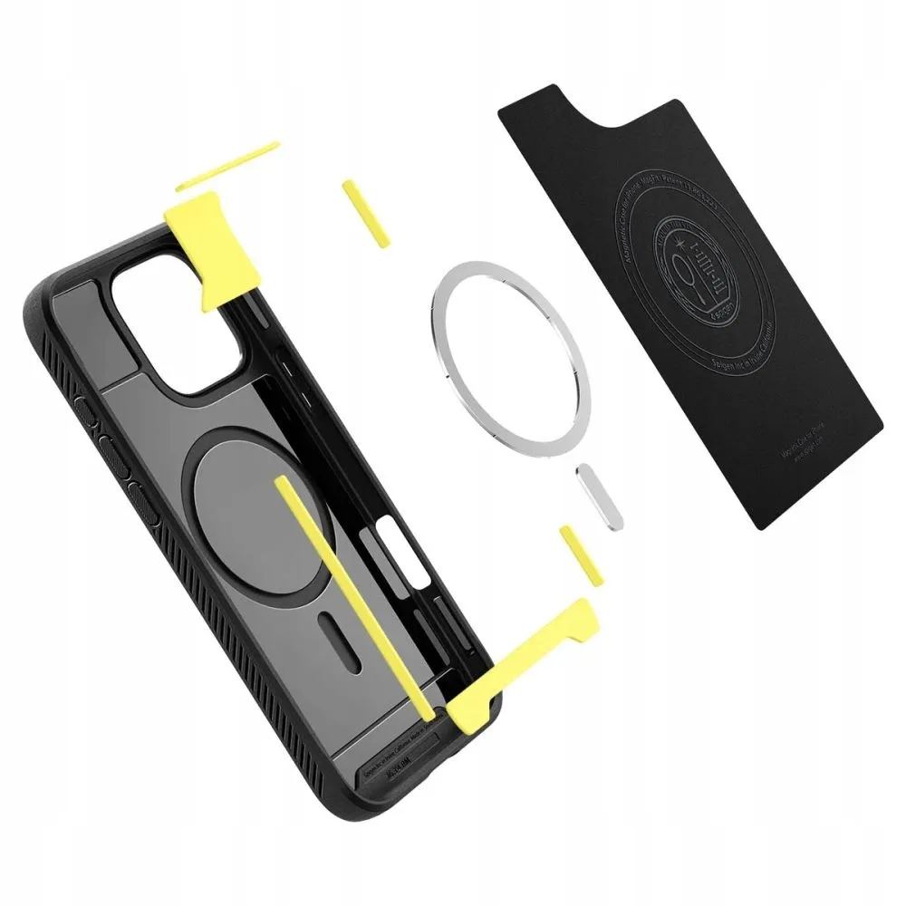 etui-spigen-rugged-armor-magsafe-do-iphone-16-pro-max-czarne