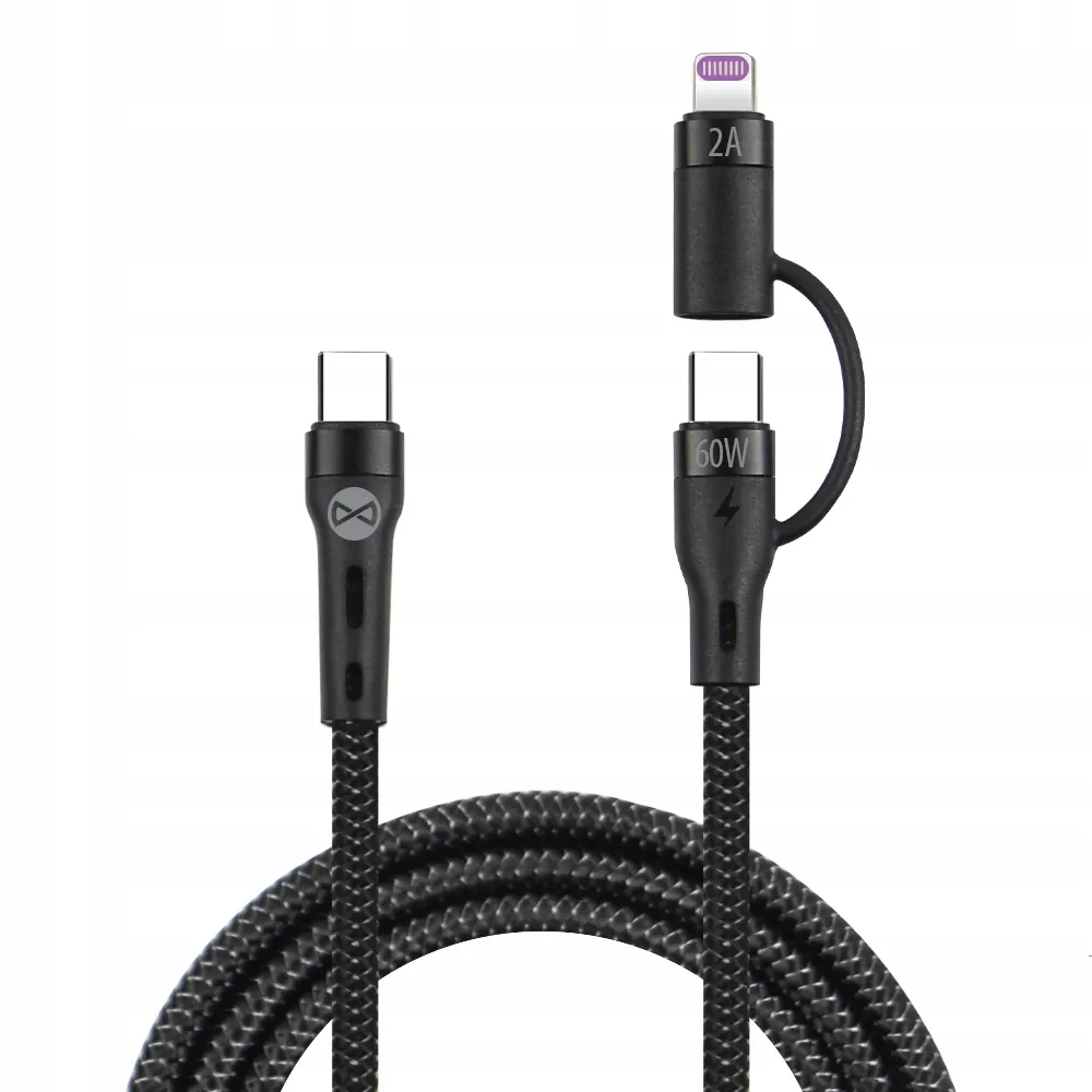 forever-kabel-2w1-usb-c-lightning-usb-c-10-m-60w-czarny-stan-nowy