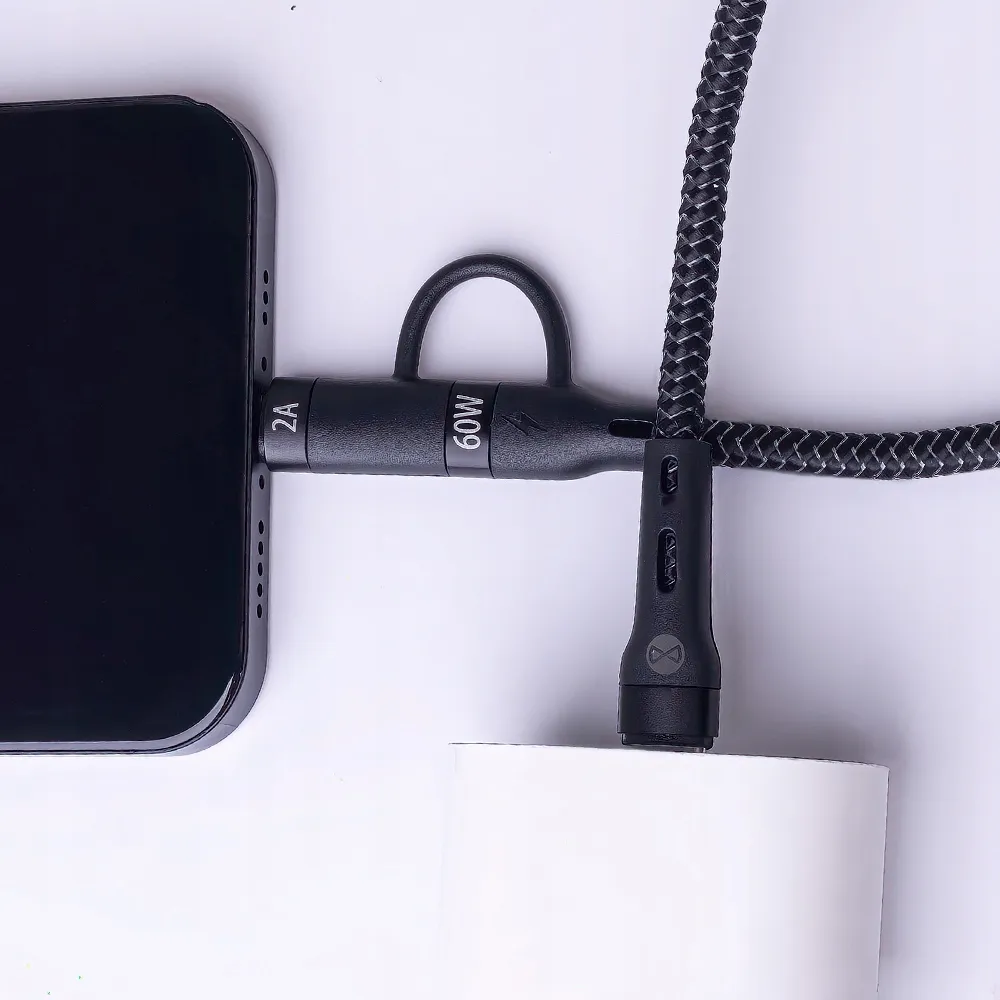 forever-kabel-2w1-usb-c-lightning-usb-c-10-m-60w-czarny