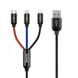 kabel-baseus-three-primary-colors-3w1-usb-a-micro-usb-lightning-usb-c
