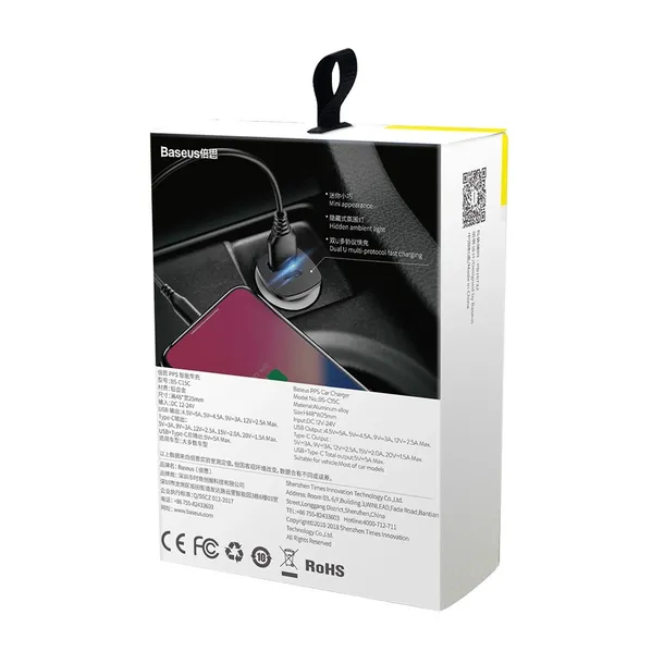 baseus-square-pps-inteligentna-ladowarka-samochodowa-z-portami-usb-quick-ch-zgodnosc-ze-standardem-quick-charge-1-0-quick-charge-2-0-quick-charge-3-0-quick-charge-4-0