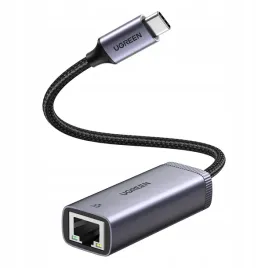 ugreen-zewnetrzna-karta-sieciowa-usb-typ-c-rj45-1gbps-1000mbps-szary