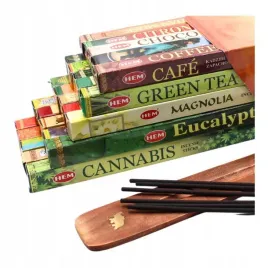 zestaw-egzotycznych-zapachow-kadzidelek-hem-recznie-wykonana-podstawka