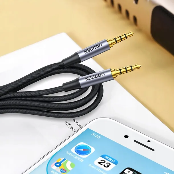 kabel-ugreen-mini-jack-3-5mm-mini-jack-3-5mm-1m-szary-dlugosc-kabla-1-m