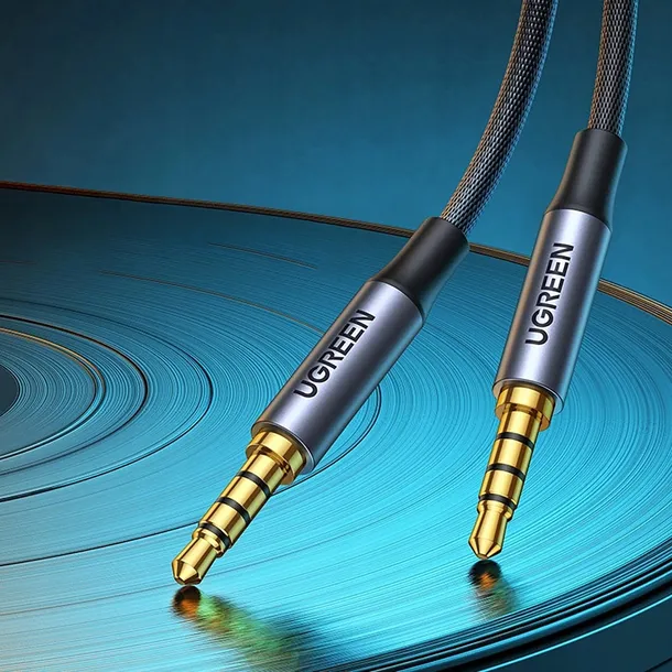 kabel-ugreen-mini-jack-3-5mm-mini-jack-3-5mm-1m-szary-stan-nowy-certyfikat-ce