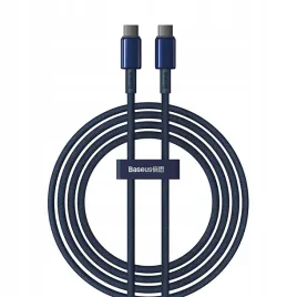 kabel-baseus-tungsten-gold-usb-c-usb-c-100w-2m-granatowy