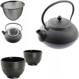 czajnik-imbryk-zeliwny-15l-zaparzacz-z-sitkiem-do-herbaty-zestaw-2-czarek