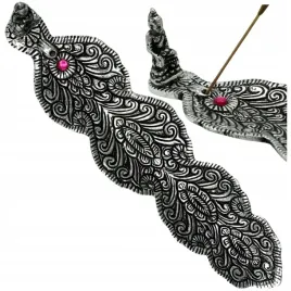 elegancka-podstawka-pod-kadzidelka-z-figurka-buddy-metalowa