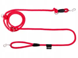 chaba-smycz-linka-regulowana-classic-m10mm-26m-czerwona