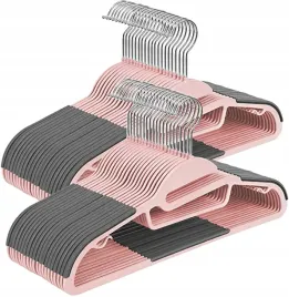 wieszak-na-ubrania-do-szafy-wieszaki-zestaw-50-szt-rozowe-antyposlizgowe