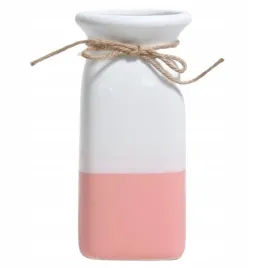 wysoki-wazon-ceramiczny-20cm-bialo-rozowy