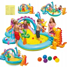 dmuchany-plac-zabaw-dla-dzieci-basen-zjezdzalnia-dinozaury-intex-57135-xxl
