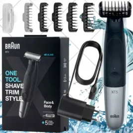 bezprzewodowa-wodoodporna-golarka-trymer-braun-series-x-xt5-wet-and-dry