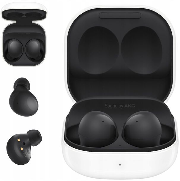 SŁUCHAWKI BEZPRZEWODOWE DOUSZNE Samsung Galaxy Buds 2 r177 czarne grafitowe