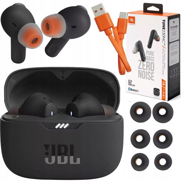 Słuchawki bezprzewodowe dokanałowe JBL Tune 230NC TWS