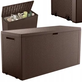 duza-skrzynia-ogrodowa-keter-na-kolkach-siedzisko-280l-brazowa-pojemna