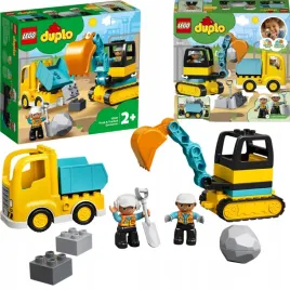 lego-duplo-ciezarowka-i-koparka-gasienicowa-10931-prezent-gratis