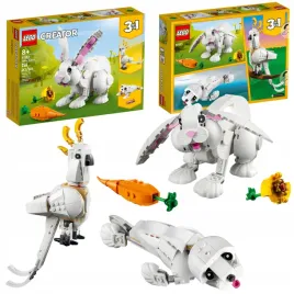 lego-creator-bialy-krolik-papuga-foczka-foka-3w1-31133-prezent-gratis