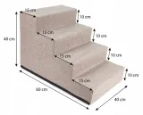 schody-dla-psa-40cm-8-kolorow-stan-nowy