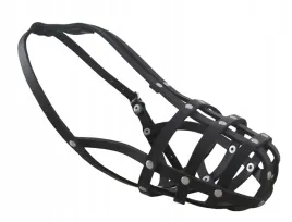 skorzany-kaganiec-dla-malego-psa-fizjologiczny-regulowany-spaniel-duzy-r-s