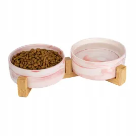 miska-dla-psa-kota-podwojna-ceramiczna-2-x-400ml