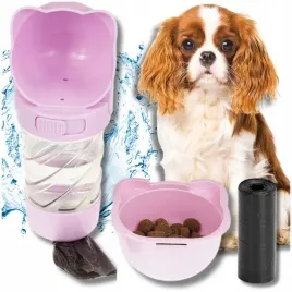 bidon-dla-psa-z-miska-3w1-na-wode-jedzenie-butelka-worki-bidon-turystyczny