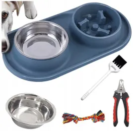 miska-dla-psa-spowalniajaca-jedzenie-plus-obcinak-zmiotka-i-szarpak-400ml
