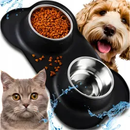 podwojna-miska-dla-psa-kota-antyposlizgowa-podkladka-pod-miski-2x450-ml