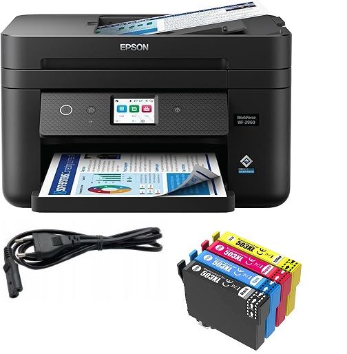 DRUKARKA WIELOFUNKCYJNA 4w1 EPSON WF-2960 SKAN FAX ADF DUPLEX WiFi