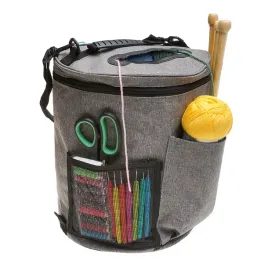 torba-dziewiarska-na-wloczki-i-akcesoria-szara-organizer-tuba-27x30-cm