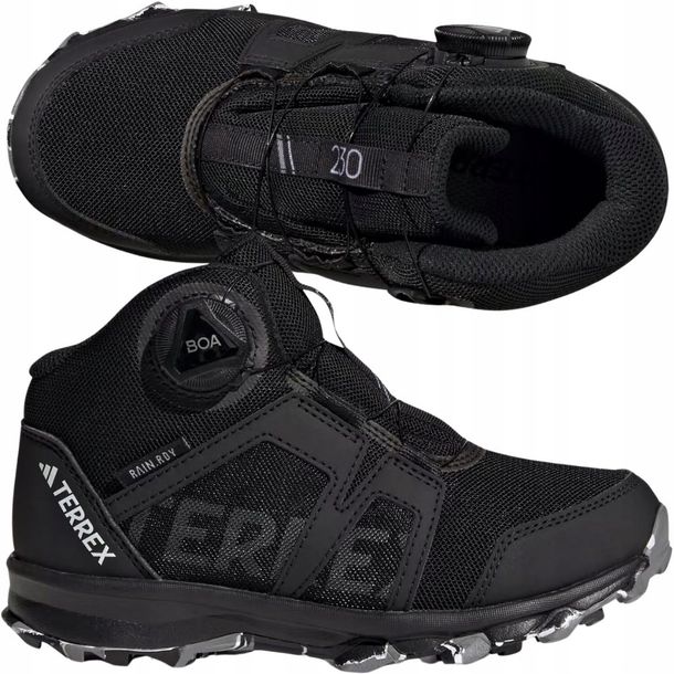 Zdjęcia - Buty trekkingowe Adidas ﻿ górskie wodoodporne  TERREX TRAIL w góry czarne 38 