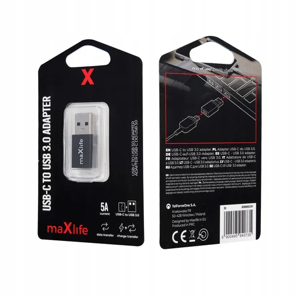 maxlife-przejsciowka-usb-c-do-usb-3-0-adapter-konwerter-certyfikat-ce