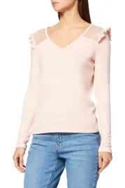 sweter-damski-naf-naf-betty-rozowy-z-falbankami