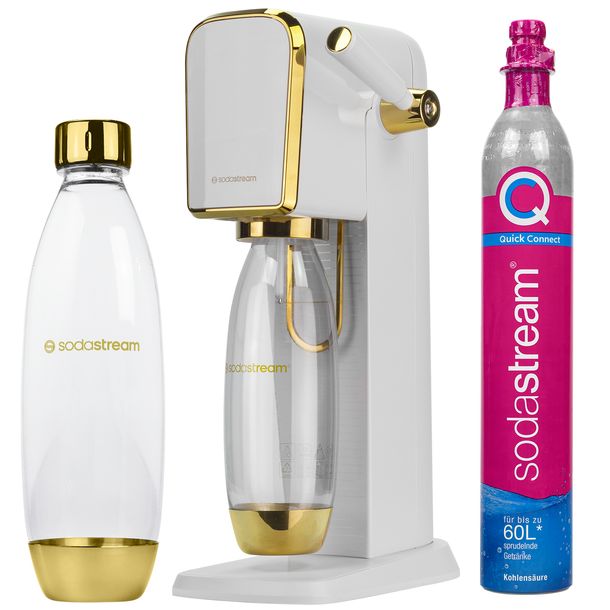 Saturator SodaStream Art White/Gold jedna butelka