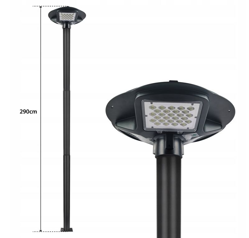 slup-oswietleniowy-maszt-do-lamp-3m-ulicznych-latarni-76mm-okragly-czarny-stan-nowy